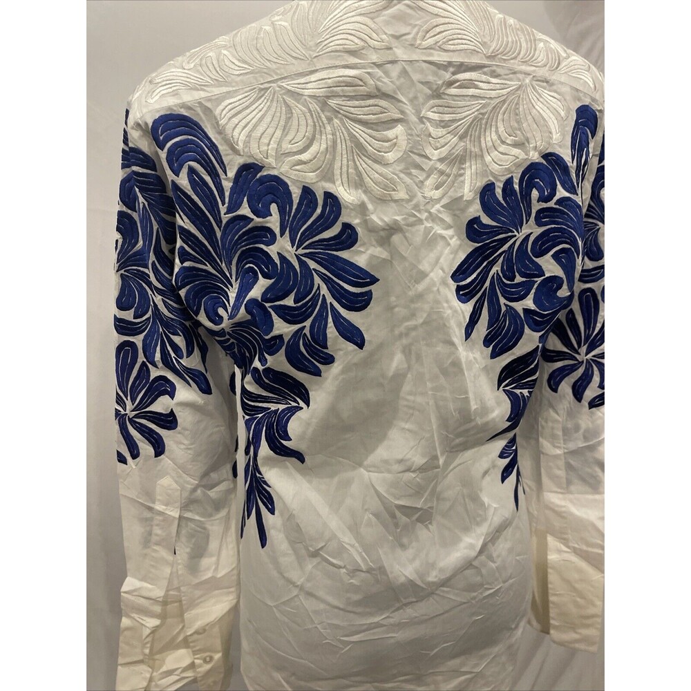 Stella McCartney Embroidered Blouse RTW 2012 Sz IT 40 Country Chic - Picture 9 of 15